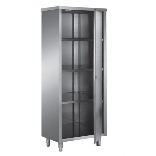 Armoire haute toit plat 1 porte battante Prof 600 mm Armoire haute toit plat 1 porte battante Prof 600 mm