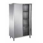 Armoire haute en toit penté, portes battantes, 2 portes, P 600 mm