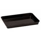 Plateau cuisine, mélaminé noir, L 290 x P 200 x H 15 mm