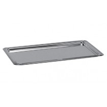 Plat inox poli miroir , L 530 x P 325 x H 15 mm