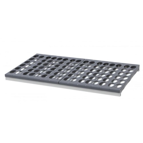 Clayette Polymère 5711 pour rayonnage (maxi.90 kg / niveau) profondeur 460 mm Clayette Polymère 5711 pour rayonnage (maxi.90 kg / niveau) profondeur 460 mm