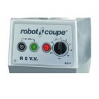 Cutter de table modèle R 5 V.V., monophasé 230V / 50 / 1, 1 vitesse, Capacité cuve 5,5 litres, L 226 x P 304 x H 460 mm