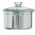 Cutter de table modèle R 6, triphasé 400V /50 / 3, 2 vitesses, Capacité cuve 7 litres, L 280 x P 350 x H 520 mm