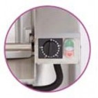 Eplucheuse professionnelle EP 15 inox combinée, Débit 400 Kg/h, Triphasé 400V/50/3 , L 592 x P 481 x H 1195 mm