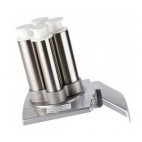 Coupe legume, modèle CL 60 Nutrision frâicheur 3 goulottes, triphasé 400V / 50 / 3, 2 vitesses, L 462 x P 770 x H 1353 mm