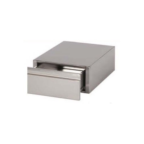 Bloc 1 tiroir monobloc inox AISI 304 pour table démontable de P 600 mm Bloc 1 tiroir monobloc inox AISI 304 pour table démontable de P 600 mm
