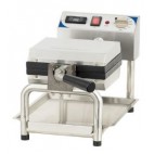 Gaufrier simple ouverture 180°, châssis en acier inoxydable, 1600 W