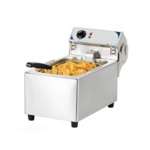 Friteuse électrique en acier inoxydable, 10 litres 