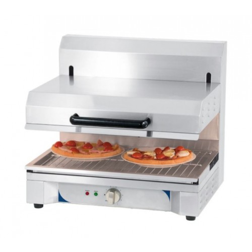Salamandre à quartz avec plafond mobile GN1/1 en acier inoxydable 2900 W Salamandre à quartz avec plafond mobile GN1/1 en acier inoxydable 2900 W