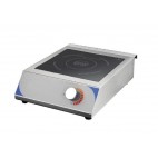 Plaque à induction 350K1 en acier inoxydable 500 - 3500 W