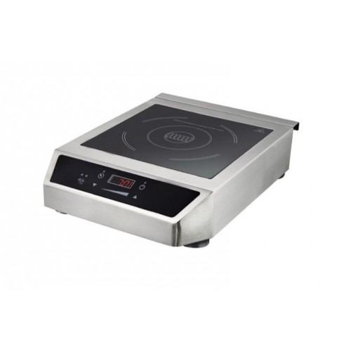 Plaque à induction tactile 350ET en acier inoxydable 100 - 3500 W