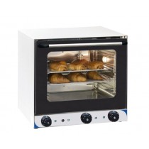 Four à convection professionnel avec vapeur, en acier inoxydable