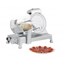 Trancheuse à jambon, en aluminium anodisé, Ø 195 mm