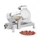 Trancheuse à jambon en aluminium anodisé Ø 195 mm, 150 W