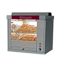 Rotissoire professionnelle a balancelle, COMETE 4, inox, L 830 x P 680 x H 825 mm