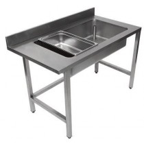 Table de déboîtage 600 X 700 X 850, 1 x GN1/1