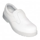 Mocassin de sécurité cuisine, couleur blanc