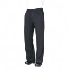 Pantalon baggy professionnel unisexe avec cool vent, noir