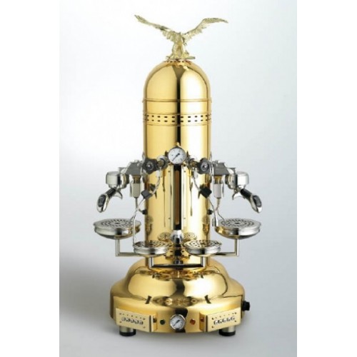 Machine à café espresso BEZZERA EAGLE DOME PM doré - 2 Groupes Machine à café espresso BEZZERA EAGLE DOME PM doré - 2 Groupes