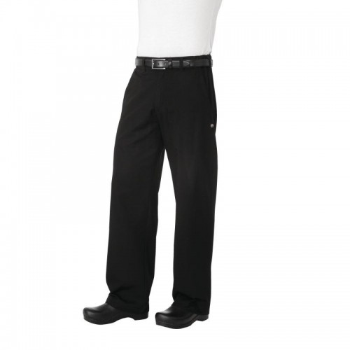 Pantalon de cuisinier unisexe Chef Works Professionnel, chevrons noirs Pantalon de cuisinier unisexe Chef Works Professionnel, chevrons noirs