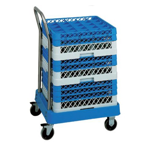Chariot porte casiers de lave-vaisselle abs sans barre de poussée Chariot porte casiers de lave-vaisselle abs sans barre de poussée