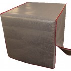 Housse isothermes pour palettes, L 1230 x P 830 x H 1800 mm