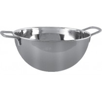 Bassine inox à anses fond rond , Ø 260 mm , 4 L