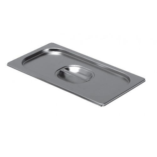 Couvercle standard bac gastronorme avec poignée inox AISI 304 GN1/1 Couvercle standard bac gastronorme avec poignée inox AISI 304 GN1/1