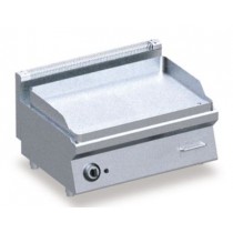 FRY-TOP Electrique Plaque LISSE/CHROME, L 800 x P 600 x H 325 mm