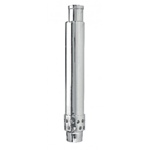 Tube surverse en inox pour crépine ø 40 mm avec bonde pour cuve H-250 mm longueur 230 mm Tube surverse en inox pour crépine ø 40 mm avec bonde pour cuve H-250 mm longueur 230 mm