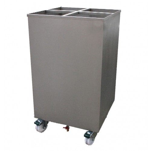 Chariot pour trempage de broche de rotissoire inox AISI 304 Chariot pour trempage de broche de rotissoire inox AISI 304