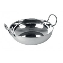 Wok de présentation inox à fond plat 1,8 L 