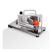 Mini coupe-tomate inox, tranches 5,5 mm