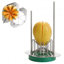 Coupe melon manuel inox, 6 sections 