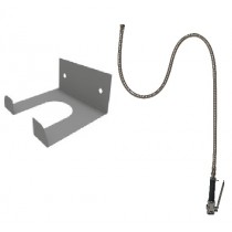 Robinetterie cuisine, douchette de rinçage accrochable, patte d'accroche , flexible inox L-2000mm