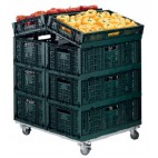 Présentoirs fruits et légumes, modèle FAST 2 et FAST 3