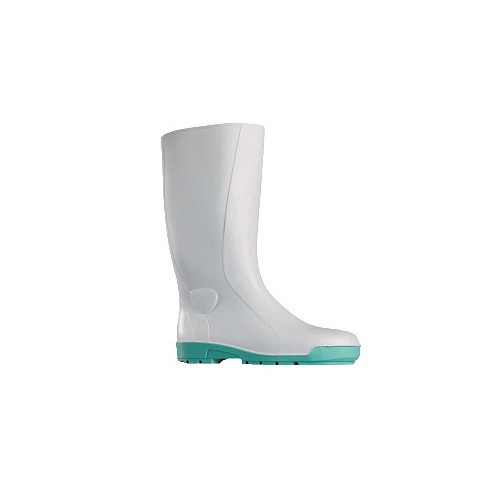 Paire de bottes professionnelle en PVC avec embout en acier blanche Paire de bottes professionnelle en PVC avec embout en acier blanche