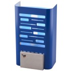 Désinsectiseur professionnel 1 x 20W carter peint avec lampe à économie d'énergie et glu