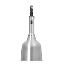 Lampe chauffante aluminium, 230 mono