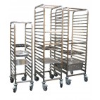 Echelle démontable, inox, GN1/1, L 380 x P 550 x H 1485 mm
