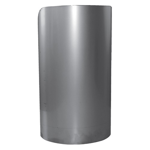 Protection d'angle, inox, fixe demi-lune, soudée, L 300 x P 150 x H 350 mm Protection d'angle, inox, fixe demi-lune, soudée, L 300 x P 150 x H 350 mm
