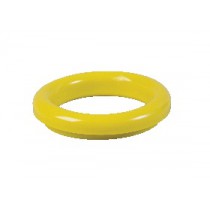 Collerette PVC jaune (RAL 1016) pour TVO