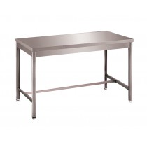 Table démontable, centrale, Inox AISI 304, profondeur 700 mm