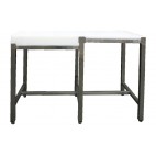Combiné bois professionnel central Inox AISI 304 P 600 mm