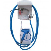 Centrale de nettoyage pour cuisine, sans carénage 1 produit, pistolet anti-choc, support bidon 5 L, tuyau