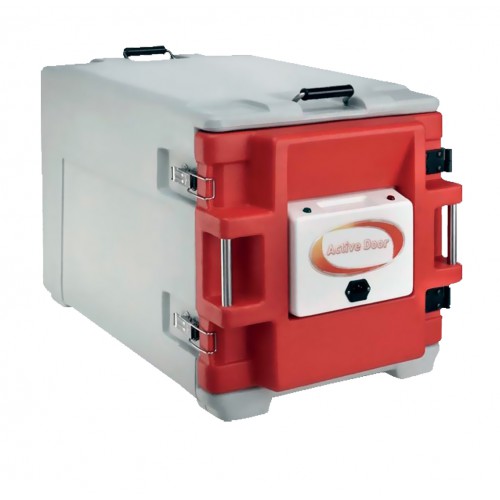 Coffre isotherme avec porte chauffante conteneur sans chariot Coffre isotherme avec porte chauffante conteneur sans chariot