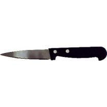 Couteau d'office, manche polyoxyméthylène surmoulé, Longueur 90 mm 