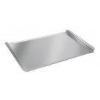 Bac à croissant inox pour four à convection 444 x 350 mm