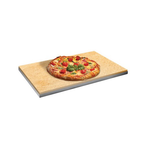 Pierre réfractaire à pizza pour four à convection, L 444 x P 350 x H 15 mm Pierre réfractaire à pizza pour four à convection, L 444 x P 350 x H 15 mm