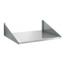 Etagère murale pour four micro-ondes, en inox AISI 304, 600 x 500 mm